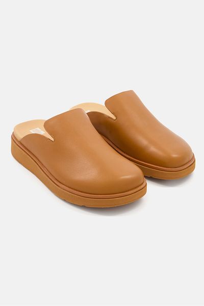 Fitflop Women Slip On Plain Mule, Brown