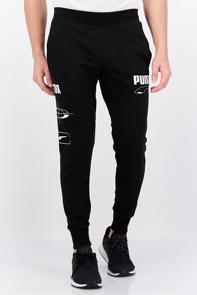Puma Men Regular Fit Training Sweatpants, Black