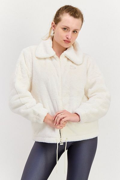 Puma Women Sportswear Fit Outdoor Jacket, Off White