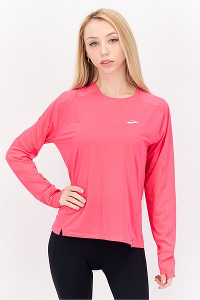 Brooks Women Sportswear Fit Brand Logo Training Top, Pink