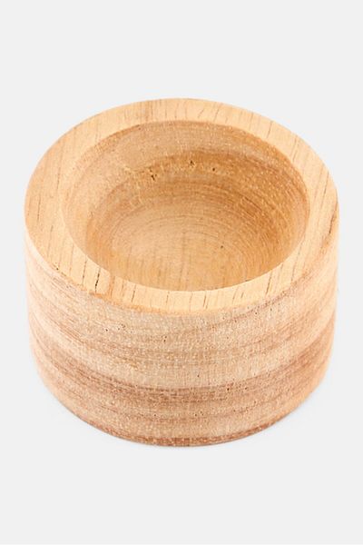 Muy Mucho Wooded Egg Holder, Tan