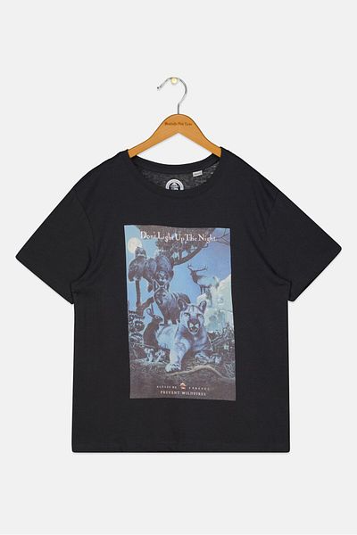 Element Kids Boy Regular Fit Short Sleeve Outdoor T-Shirt, Black Combo