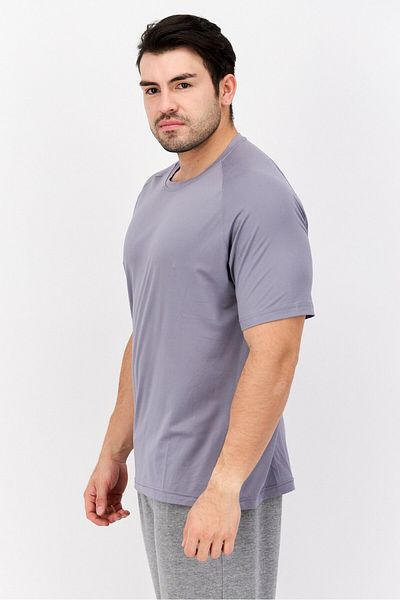 Legend Men Sportswear Fit Short Sleeves Training T-shirt, Grey