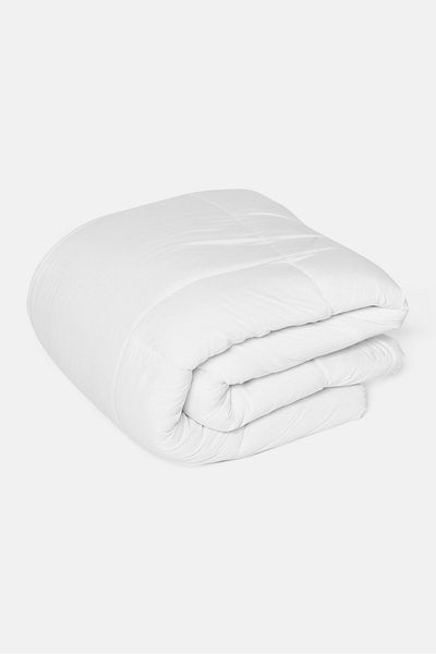 Catherine Malandrino King Size Mattress Topper 200 x 200 cm, White