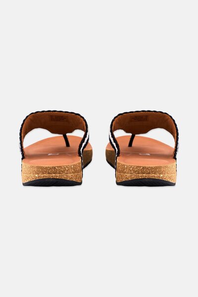 Fitflop Men Stripe Webbing Slip On Sandals, Brown