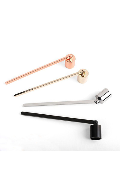 valkyrie Pirinç El Yapımı Mum Söndürücü 16 Cm Siyah Veya Gold Renk (RENGİ MESAJLA BİLDİREBİLİRSİNİZ)