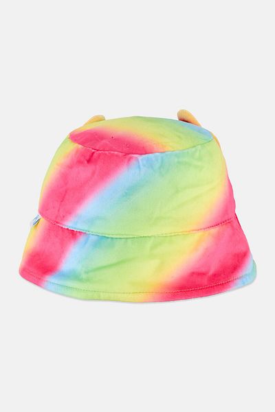 Squishmallows قبعة مطرزة للبنات الصغار، باللون الوردي