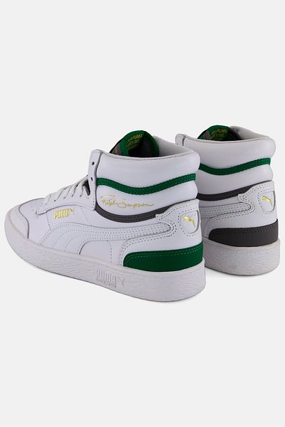 Puma Kids Boy Lace Up Outdoor Shoes, White Combo