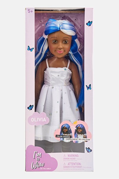 I'm A Girly أنا واو دمية أوليفيا ستارجيرل باللون الوردي