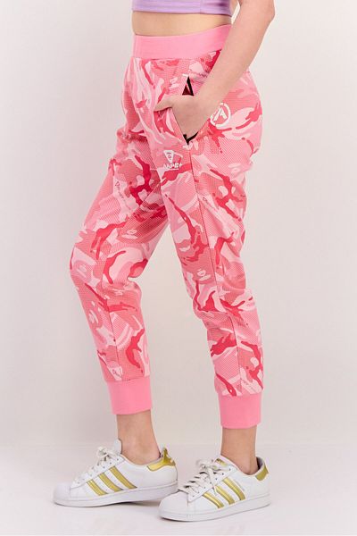 Aape By A Bathing Ape Women Regular Fit Allover Print Jogger Pants, Pink