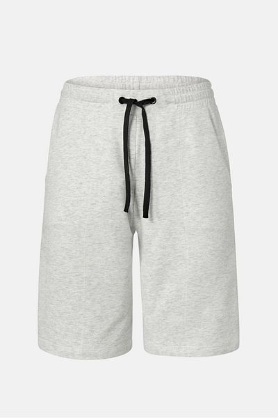 Tchibo Women Regular Fit Pull On Training Short, Light Grey