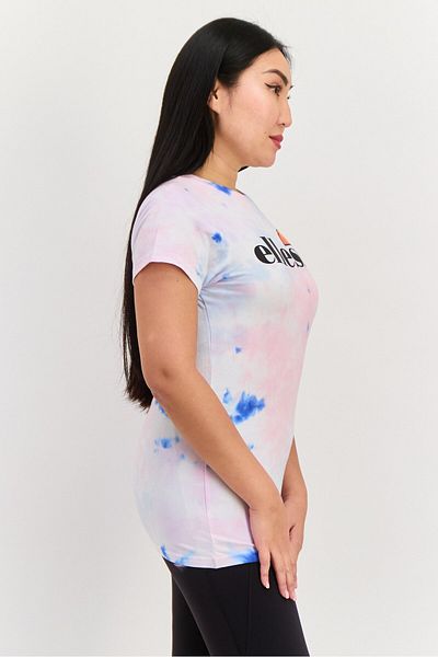 Ellesse Women Sportwear Fit Short Sleeves Training T-Shirt, Pink Combo