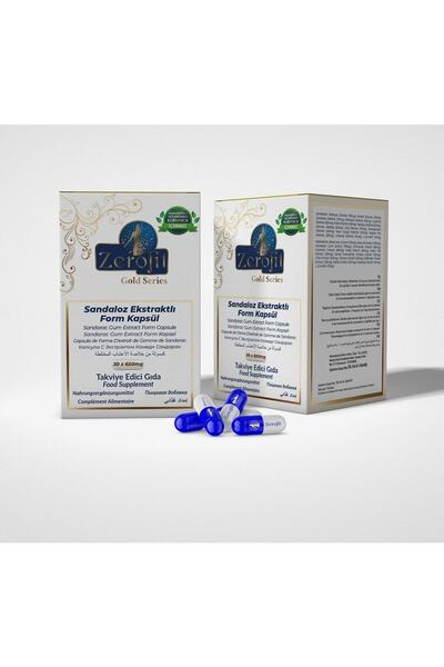 Zerofit Sandaloz Ekstraktlı Form Kapsül 30 Adet Kapsül