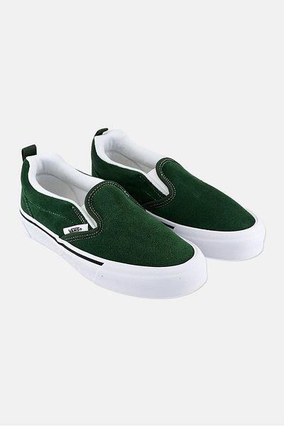 Vans Women Knu Slip On Shoes, Green