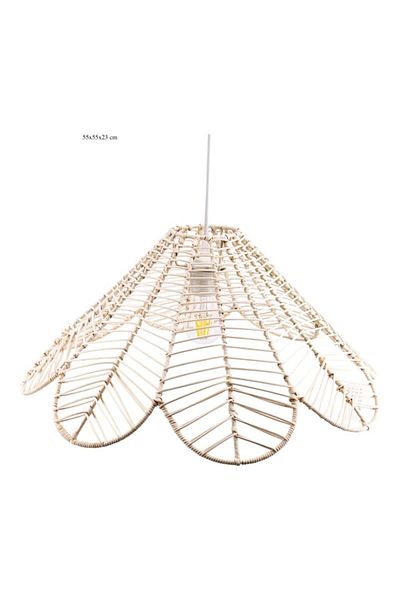 Amentes Nordic Modern Bohemian Rattan Bamboo Chandelier - Lighting
