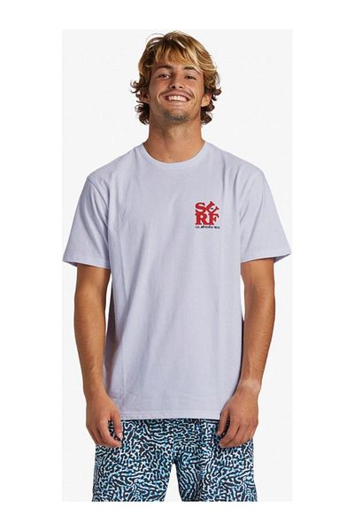 Quiksilver Surf Moe Men's White T-shirt Aqyzt09542-10