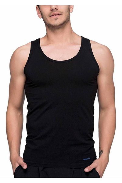 KEYAL Tutku Men's Black Rambo Undershirt New Season of 6