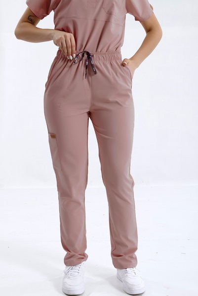 Brl Üniforma Doctor and Nurse Pants with Single Bottom Pockets Dark Powder |   Brlsnaps