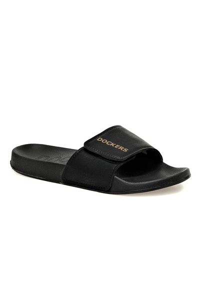 Dockers 226324   Men's Black Velcro Sports Slippers