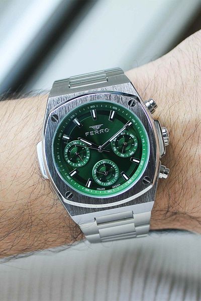 FERRO Fm11555A6 Men's Watch with Steel Band