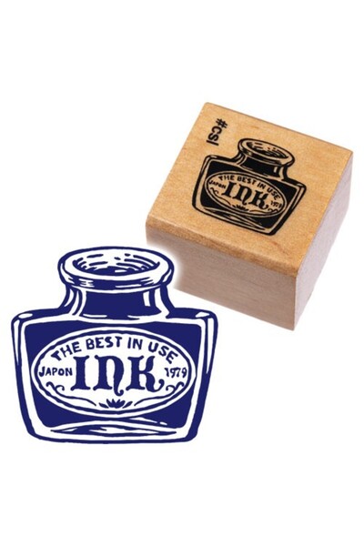 Concord Japon  2,5 x 2,5 cm Damga Mühür Istampa - INK