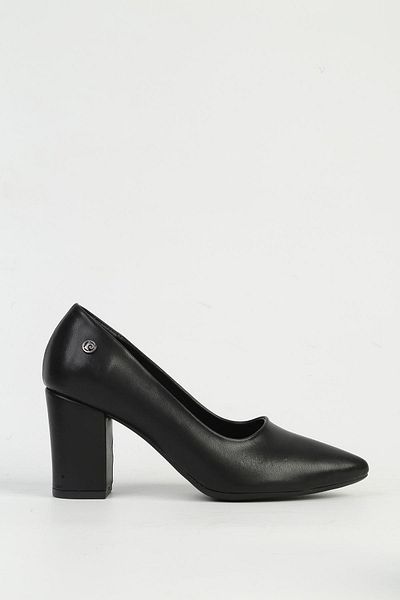 Pierre Cardin Μαύρα γυναικεία παπούτσια με τακούνι PC-54733
