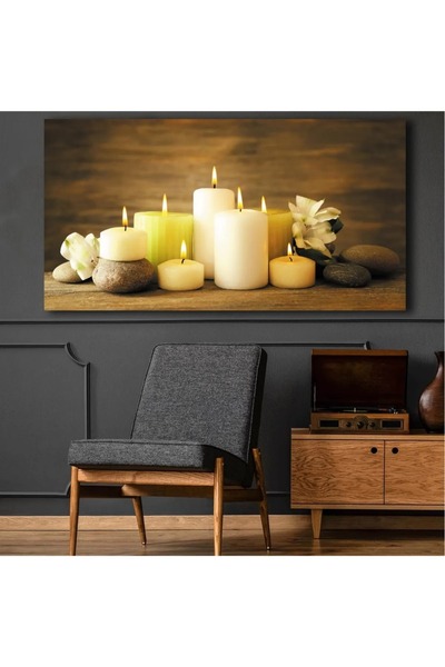 AR AJANS KANVAS TABLO Dekorativne sveće Slika na platnu