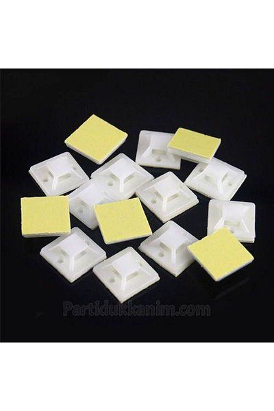 Parti Dükkanım Adhesive Crochet 28*28mm. (10 Pcs)
