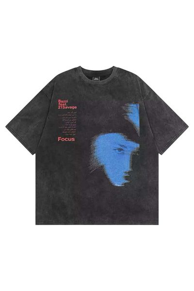 Gofeel Μπλουζάκι Unisex Savage Washed Oversize