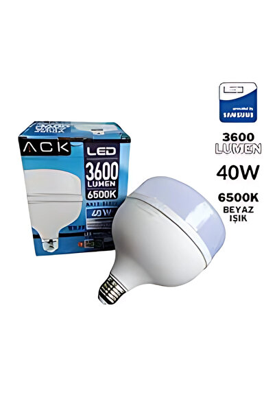 Yes Lighting ACK LED AMPÜL 3600 LÜMEN 40W - 6500 KELVIN BEYAZ IŞIK