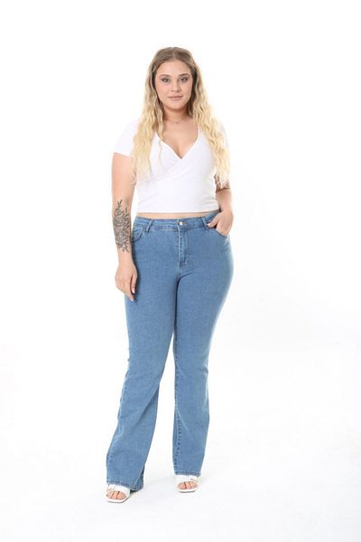 Stilys jeans Gamze Fashion Butik Large Size Spanish Legge Jeans Pants