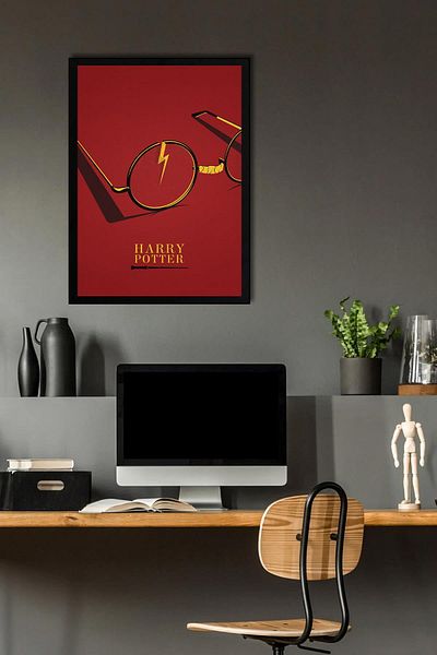 Saturn Pictură înrămată Harry Potter - Pictură poster film