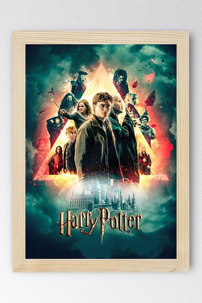 Saturn Pictură înrămată Harry Potter - Pictură poster film