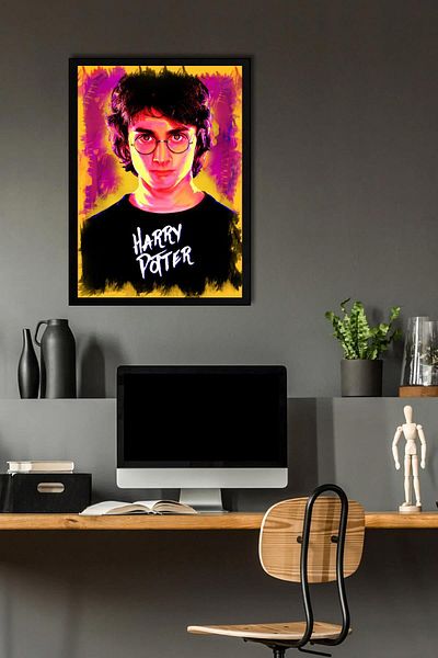Saturn Pictură înrămată Harry Potter - Pictură poster film