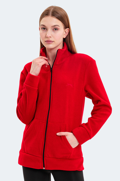 Slazenger Soul I Women's Sweatshirt Red