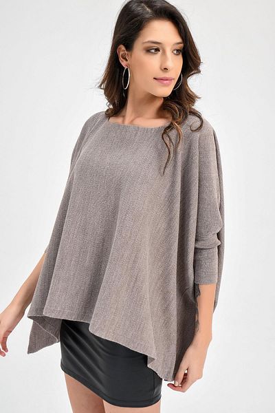 CHUBA Women's Knitwear Poncho 20W104