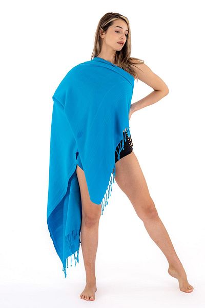 Akaystore 100% Cotton Super Absorbent Peshtemal |   Beach Towel 90X170Cm