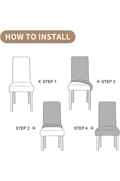 uzhanem 1 Piece Chair Cover - Honeycomb Patterned, No Pilling