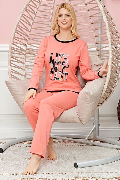 Easy Tedarik Long Sleeve Pajama Set Model no 7601