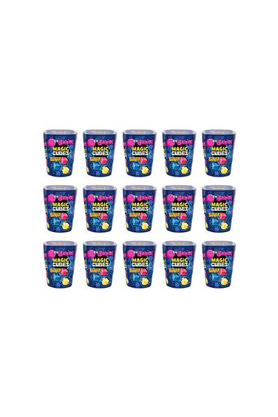 Big Babol Magic Cubes Mixed Fruit Flavored Chewing Gum 25.2 Gr X 15 Pieces