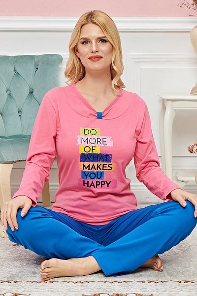 Easy Tedarik Long Sleeve Pajama Set Model no 7598