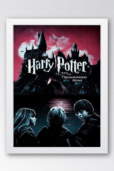 Saturn Pictură înrămată Harry Potter și Piatra Sărutului - Pictură poster film