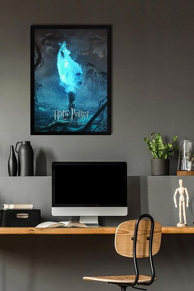 Saturn Harry Potter și paharul de foc cu cadru - pictură poster film