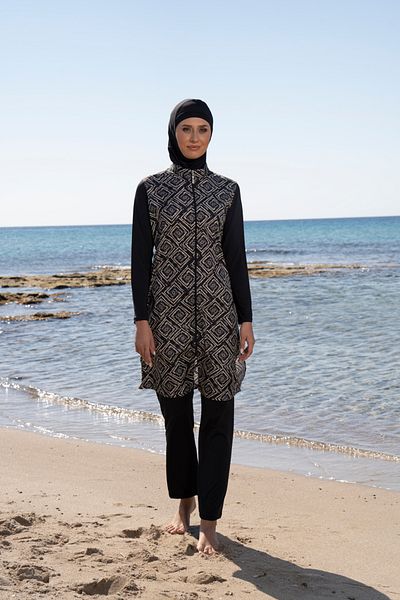 Estiva Fully Covered Hijab Swimsuit
