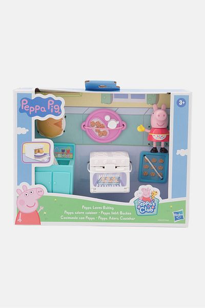 Peppa Pig Loves Baking Playset, Blue