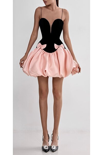 LE NOIR PUMPKIN ELBİSE