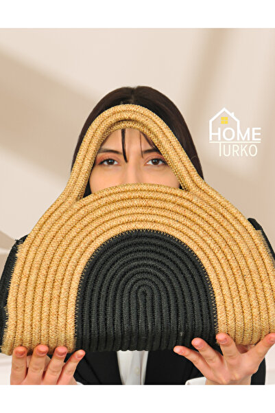 HomeTurko Bohemian Women's Bag, Jute Women's Bag, Ethnic Pattern Women's Bag,...