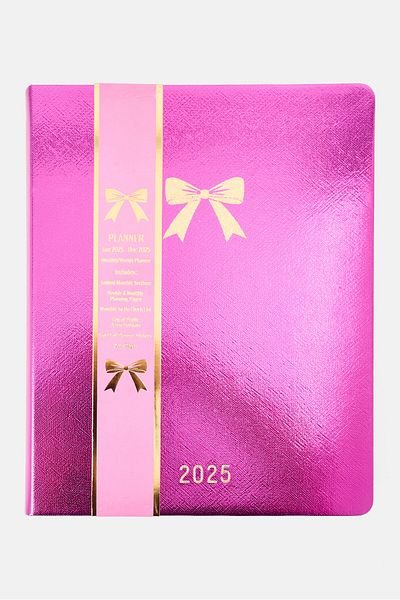 Votum 2025 Monthly And Weekly Planner Spiral Notebooks, Purple