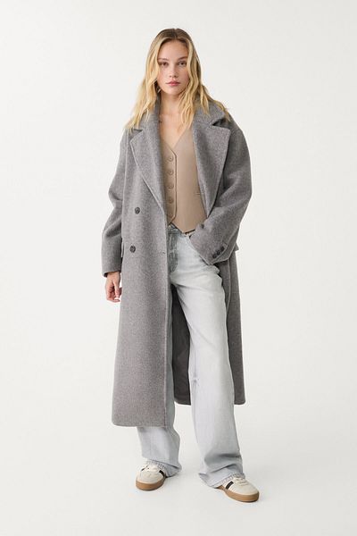 Stradivarius سترة قصيرة بأزرار