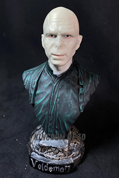 Kingdom of 3D Voldemort Büst, Harry Potter Büst, Harry Potter Figür Koleksiyo...